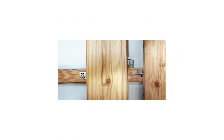 RECA TT-Terrassenverbinder Universal inkl sebS - Edelstahl - für Dielenstärke 19 - 23 mm