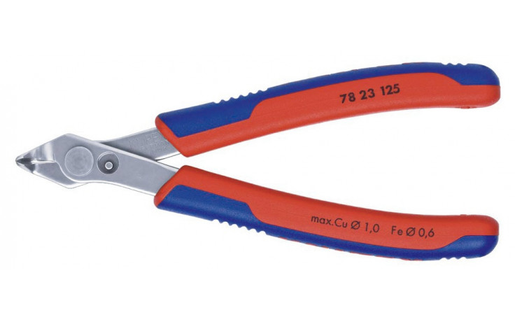 Electronic Super Knips rostfrei brüniert 64 HRC 125 mm