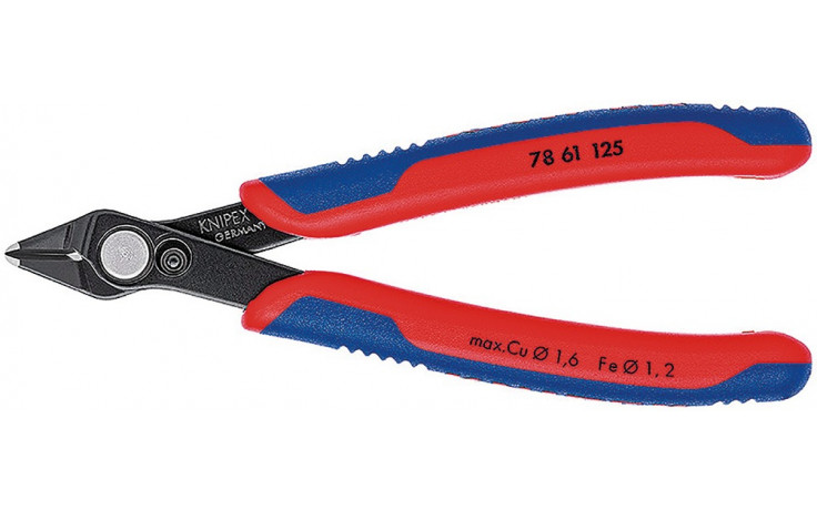 Electronic Super Knips rostfrei brüniert 64 HRC 125 mm