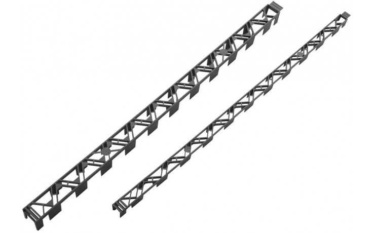 DUALFIX Drunterleisten 30mm aus PVC freien recycling Kunststoff