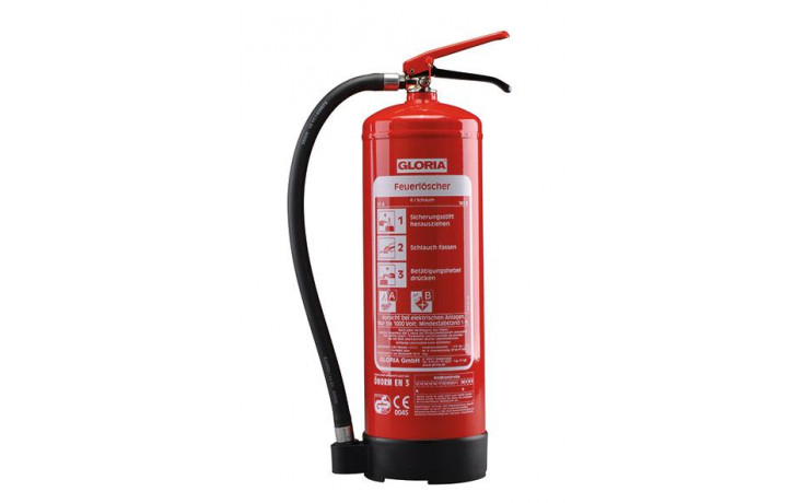 GLORIA Schaumfeuerlöscher SD6E AB 6 l Fluorfrei