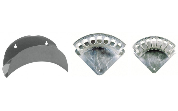 RECA MAXMOBIL Schlauchhalterung aluminium 190 x 70 mm XSH.19-7