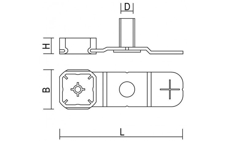 Schellenabhänger ATR 8C, M8x10 mm