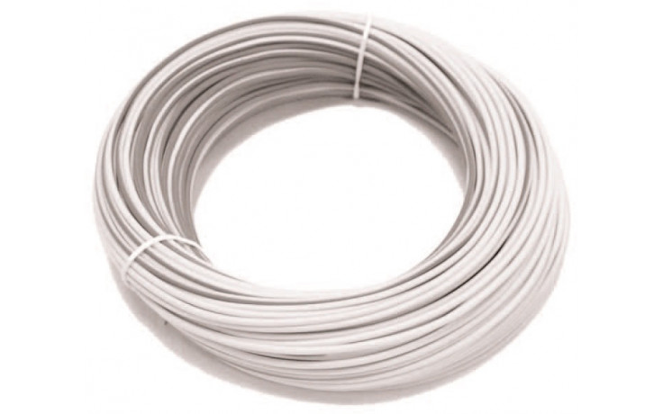 PVC - Aderleitung H07V-U 2,5mm² Weiss R100