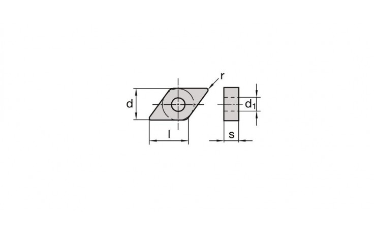 Wendeplatte DNMG 150608-MP BCP25T