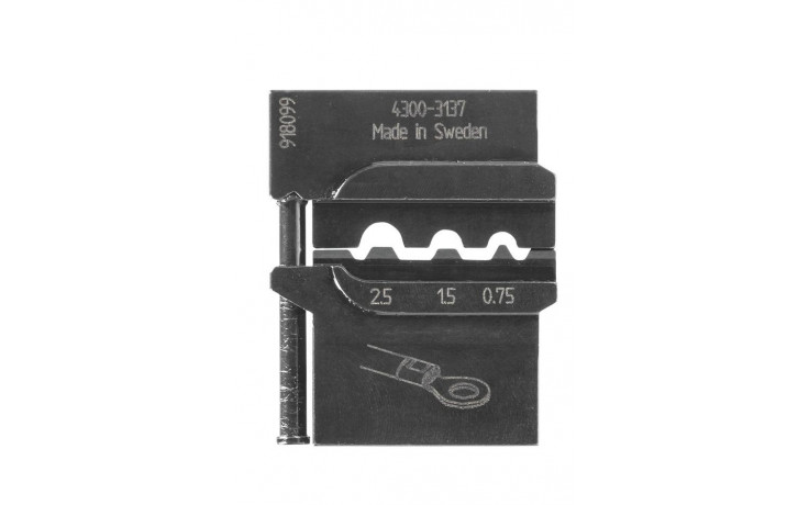 GEDORE Modul-Einsatz für unisolierte Kabelschuhe 0,75/1,5/2,5 -8140-04- Nr.:1830589