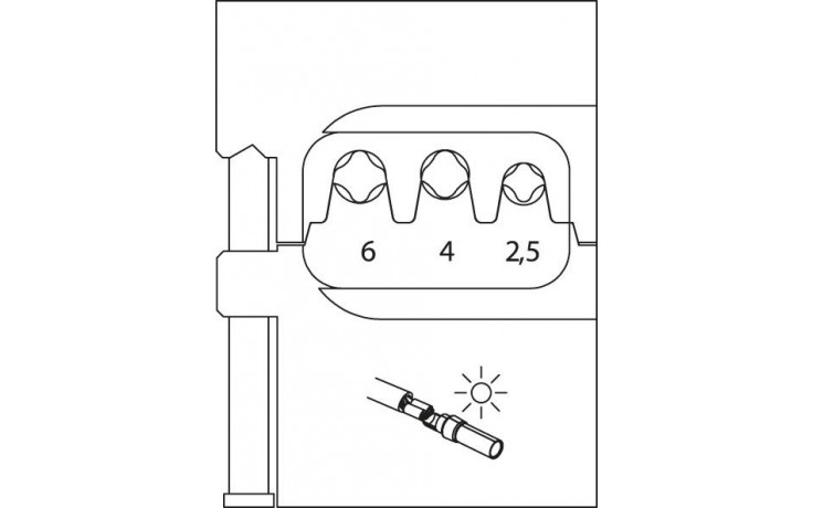 GEDORE Modul-Einsatz für Solarlok -8140-23- Nr.:2078082