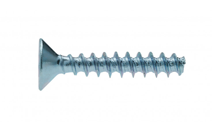 PT-Schraube mit Senkkopf - WN 1423 - Stahl - verzinkt blau - 3,5 X 10 - TX15