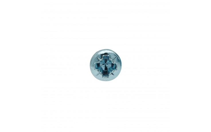 PT-Schraube mit Linsenkopf - WN 1412 - Stahl - verzinkt blau - 2,5 X 5 - PZ1