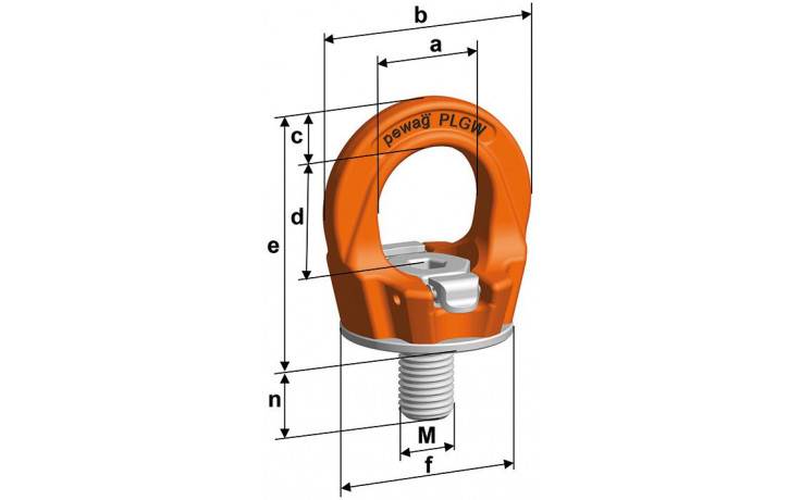 RINGSCHRAUBE-PLGW SUPREME-M20-2300KG