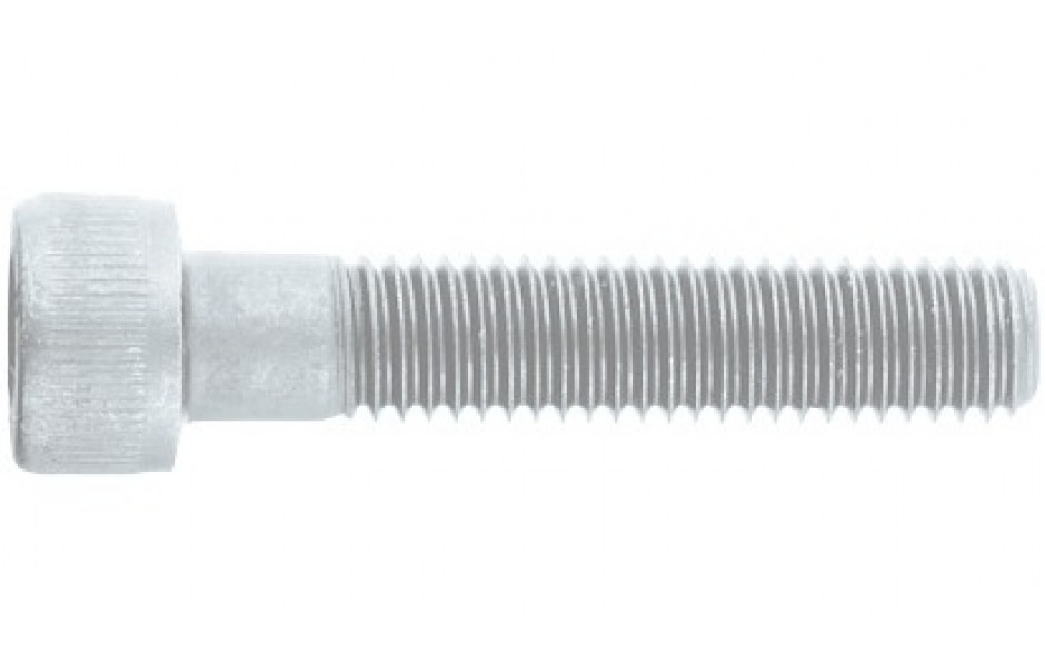 Zylinderschraube ISO 4762 - 8.8 - Zinklamelle silber - M10 X 40