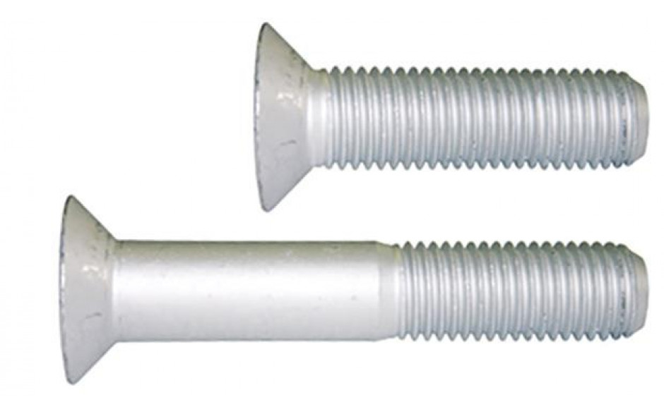 Senkschraube mit Innensechskant ISO 10642 - 010.9 - Zinklamelle silber+Topcoat - M16 X 45