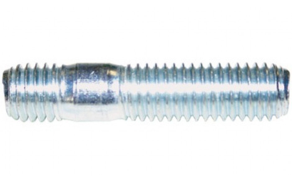 Stiftschraube DIN 939 - 8.8 - verzinkt blau - M8 X 100
