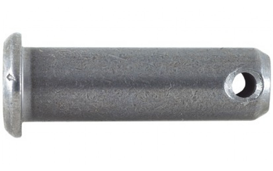 Splintbolzen DIN 1434B - Stahl - blank - 8h11 X 22 X 19