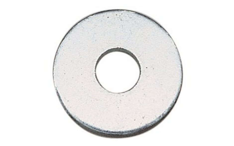 Scheibe DIN 522C - 100HV - Stahl - verzinkt blau - 6,4 X 15 X 1,5