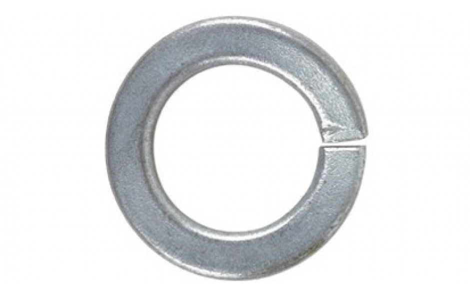 Federring DIN 128A - Federstahl - mechanisch verzinkt blau - M14=14,2mm