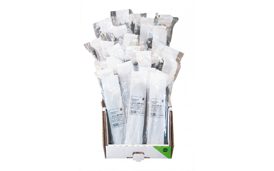 Package - Kabelbinder - schwarz - 3000-teilig