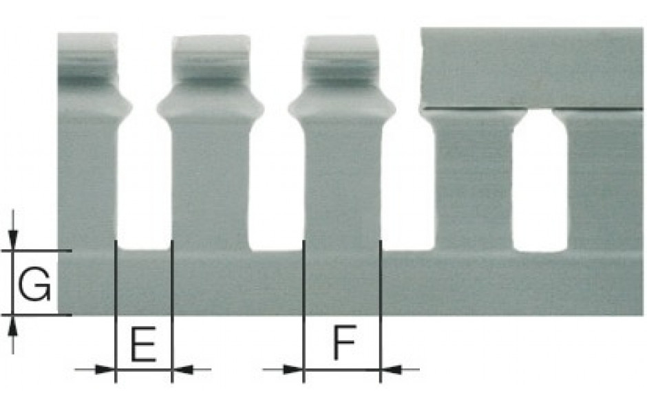 Verdrahtungskanal T1 - 25 X 60 - grau - 1 Stk = 2 m