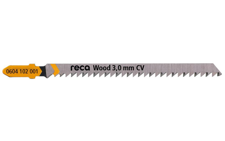 RECA Stichsägeblatt Wood 3 mm für saubere, gerade Schnitte 92/117 mm