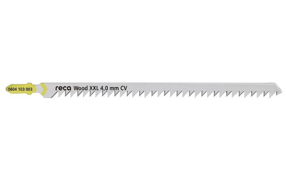 RECA Stichsägeblatt Wood XXL 4 mm für schnelle, gerade Schnitte 155/180 mm