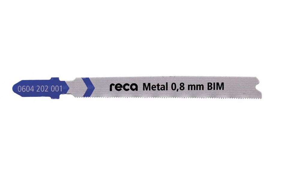 RECA Stichsägeblatt Metal 0,8 mm für gerade, schnelle Schnitte 68/92 mm