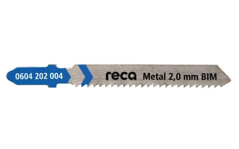 RECA Stichsägeblatt Metal 2 mm für gerade Schnitte 50/75 mm