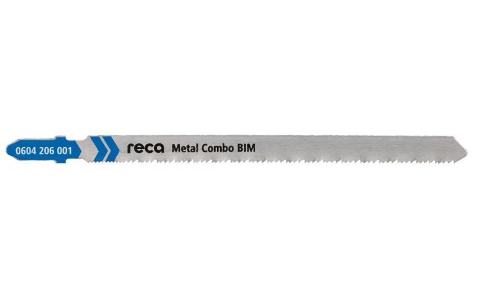 RECA Stichsägeblatt Metal Combo BIM 110/132 mm mit spezieller VARIO-Zahngeometrie