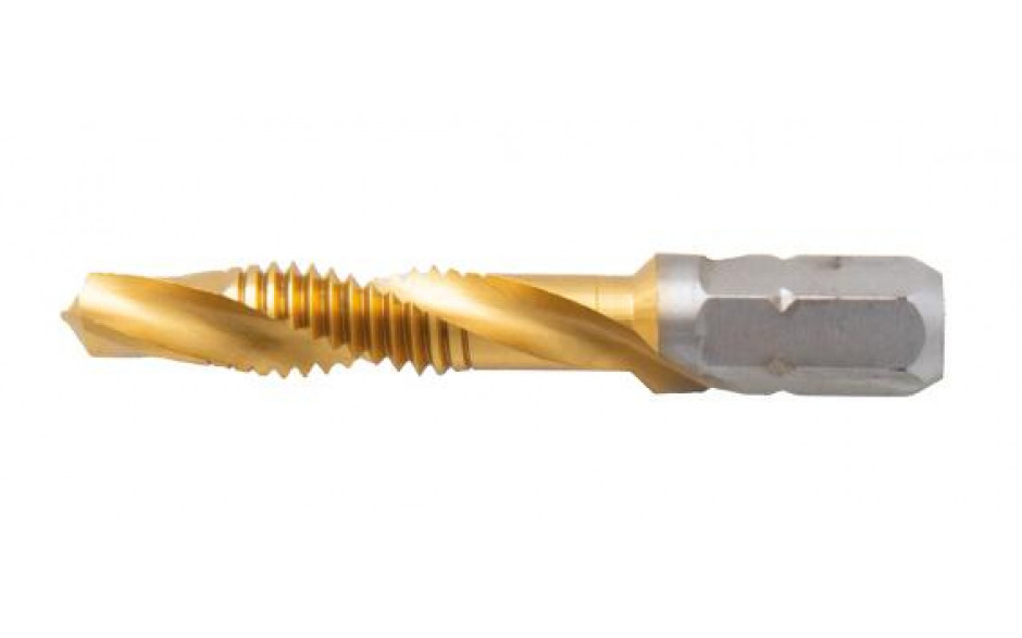 RECA Kombibohrer (Spiralbohrer und Gewindebohrer) HSS TIN M6