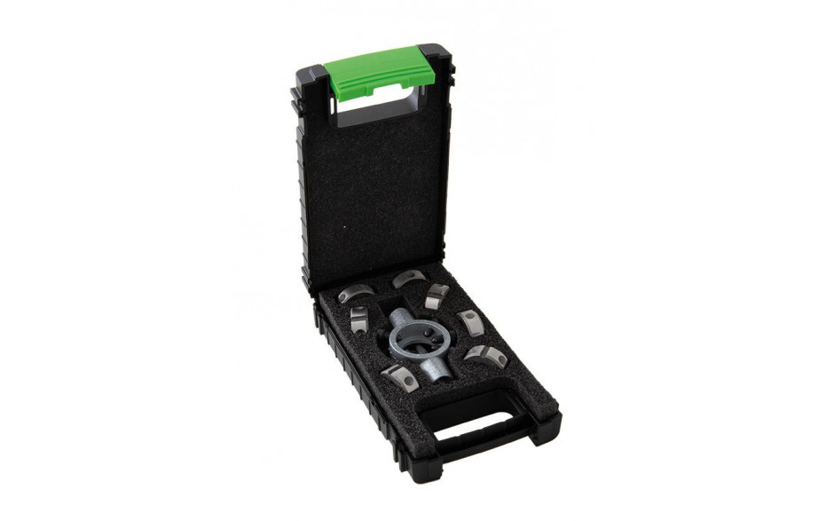 RECA Schneideisen Set M3 bis M12 + Halter