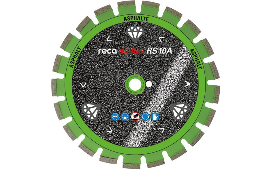 RECA diaflex Diamanttrennscheibe RS10A Asphalt 500/25,4 mm