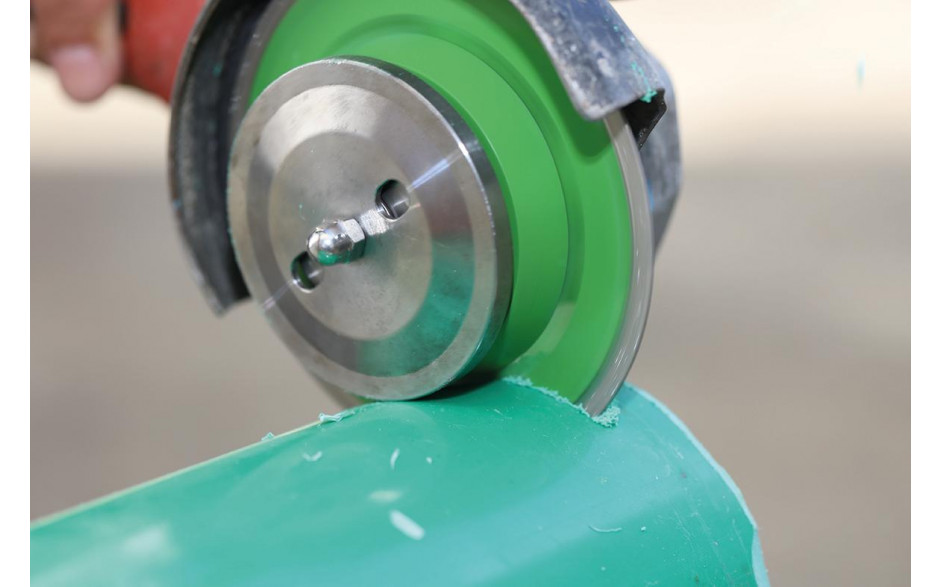 Führungsrolle für diaflex HM Trenn- und Frässcheibe