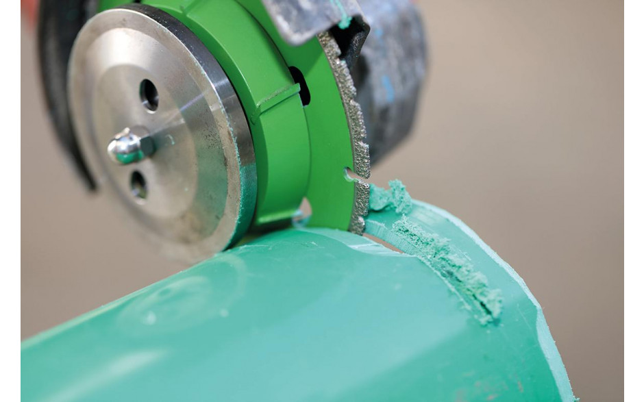 Führungsrolle für diaflex HM Trenn- und Frässcheibe