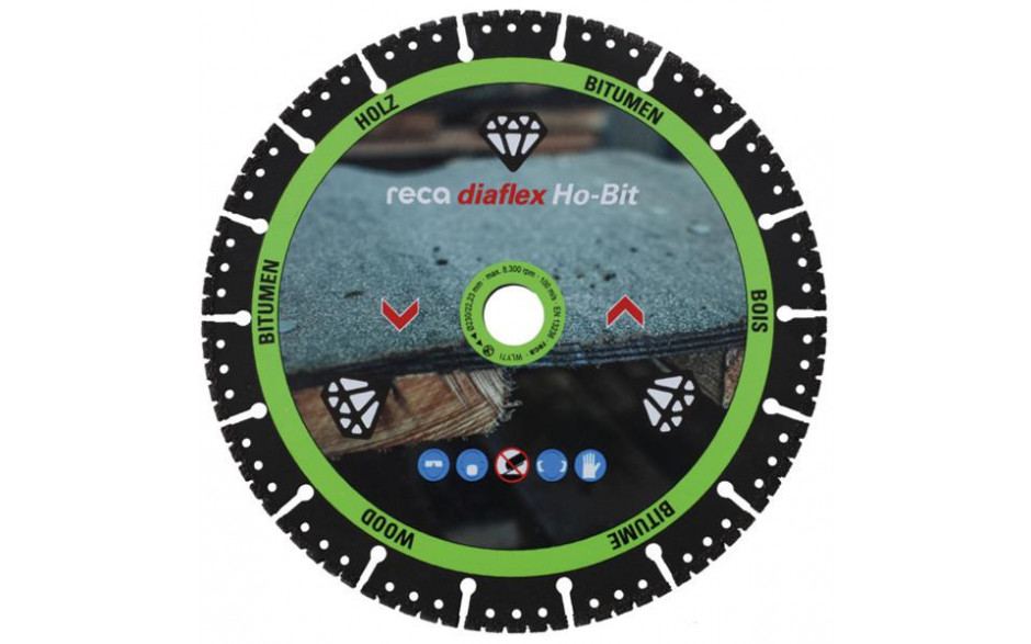 diaflex Ho-Bit 125 x 22,23 mm