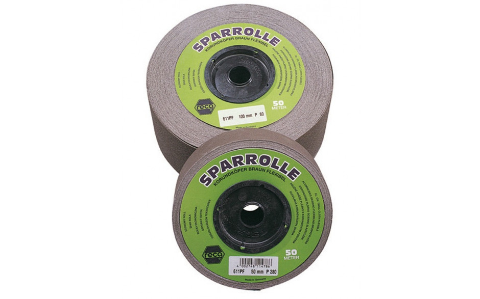 RECA Sparrolle 100 mm x 50 m Korn 180