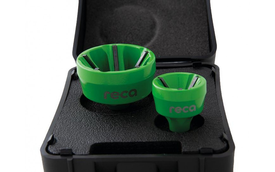 Reamer Set 2-teilig: 1 x 3 bis 19 mm und 1 x 13 - 35 mm