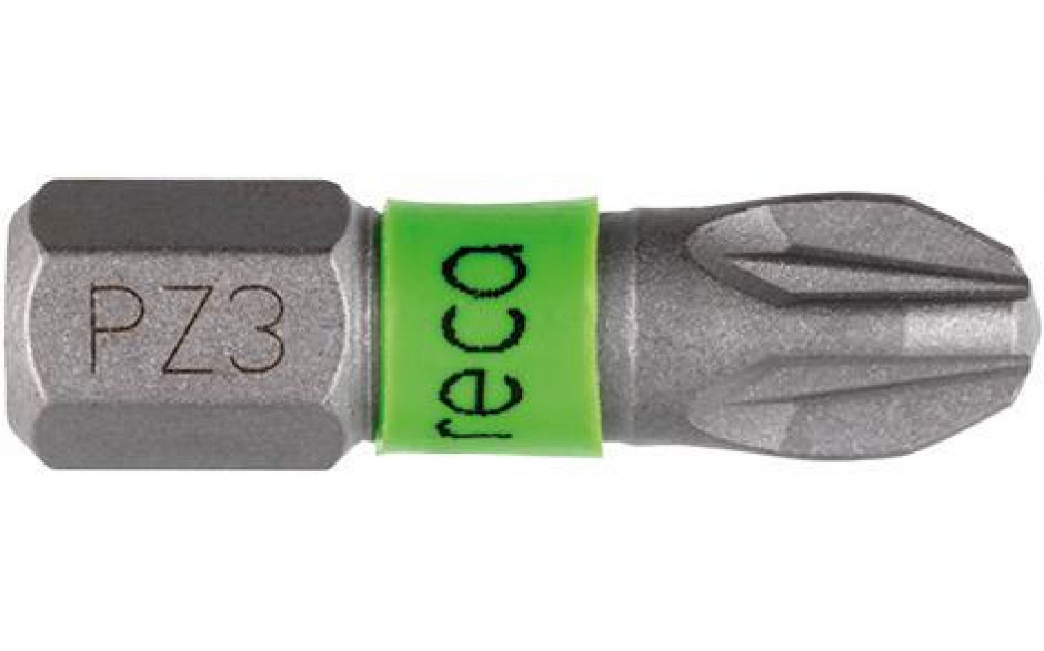 RECA Torsionsbit 1/4" Pozidrive-Kreuzschlitz 3 x 25 mm