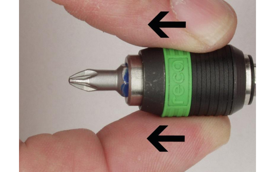 RECA Bit-Click Bithalter 1/4" 100 mm mit Magnet