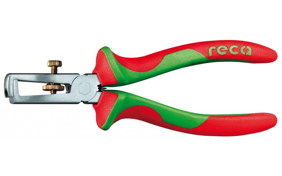 RECA Abisolierzange mit 2-Komponenten-Griff VDE-isoliert 160 mm