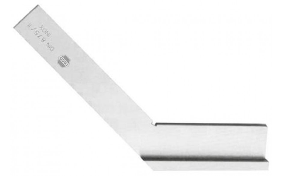 Gehrungswinkel, mit Anschlag, Winkel 135°, Schenkellänge 150 x 100 mm
