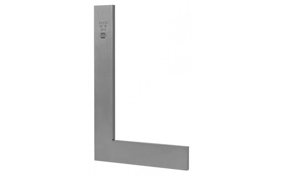 Präzisions-Werkstattwinkel DIN875 Genauigkeit1, ohne Anschlag, Schenkell. 250 x 165 mm