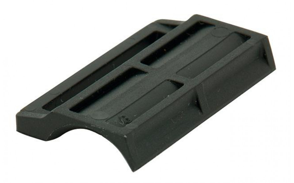 Gegenwanne für Bügelschelle 58 - 64 mm schwarz