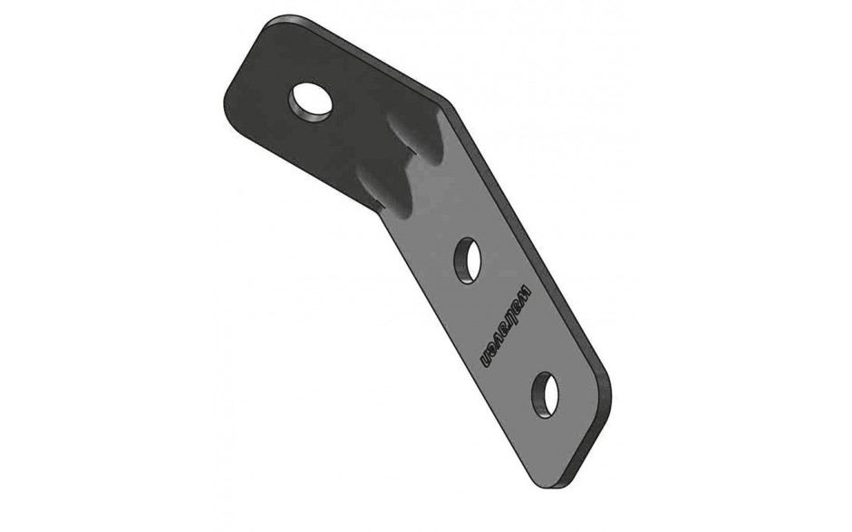 recamo Zahnschienen-Winkel - Stahl - verzinkt - Typ 41 - 135° - 52 X 110