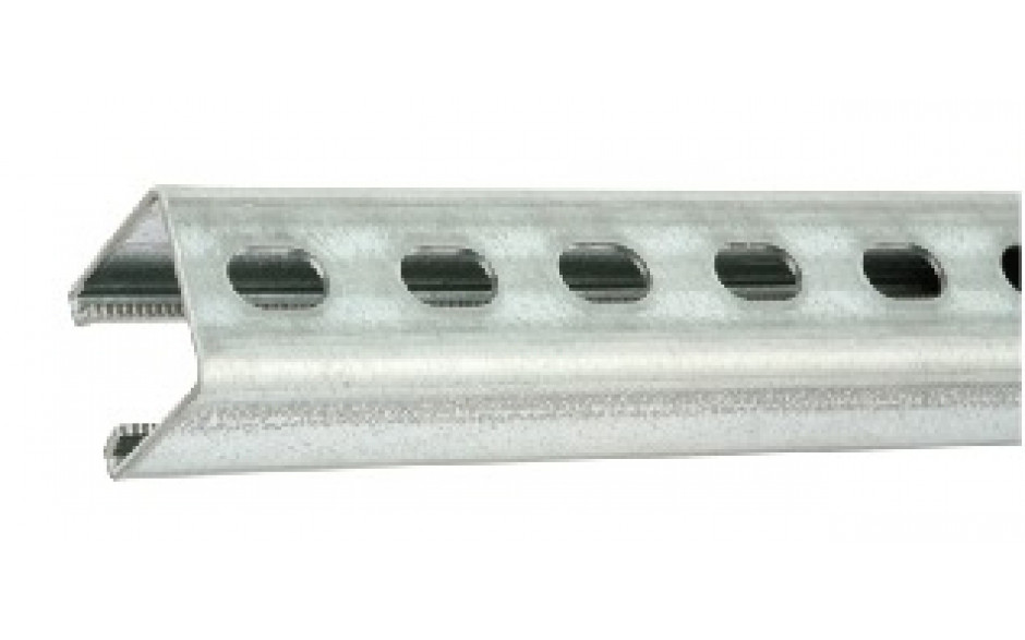 recamo Zahnschiene - Stahl - verzinkt - 41 X 41 X 2,5 - Länge 3m