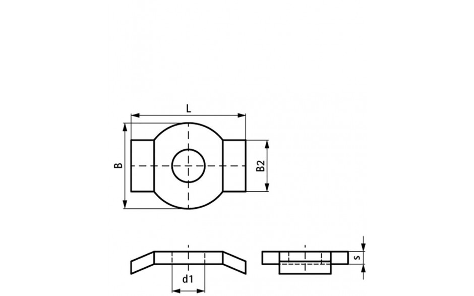 recamo ZS-Push-Unterlegscheibe - Stahl - verzinkt - 37 X 28 - Ø 10,5mm