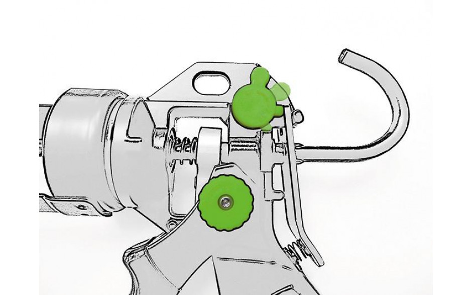 RECA PROFI Kartuschenpresse mit wählbarem Übersetzungsverhältnis 310ml