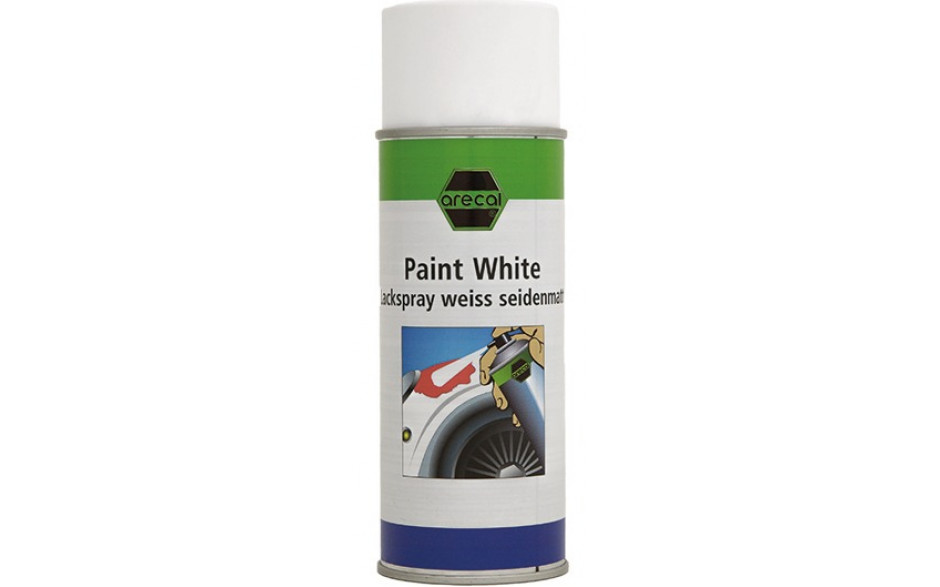 RECA arecal Lack Spray weiß matt 400 ml