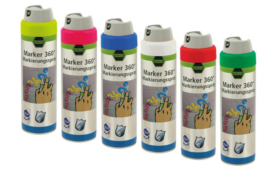 RECA arecal Marker 360° blau 500 ml