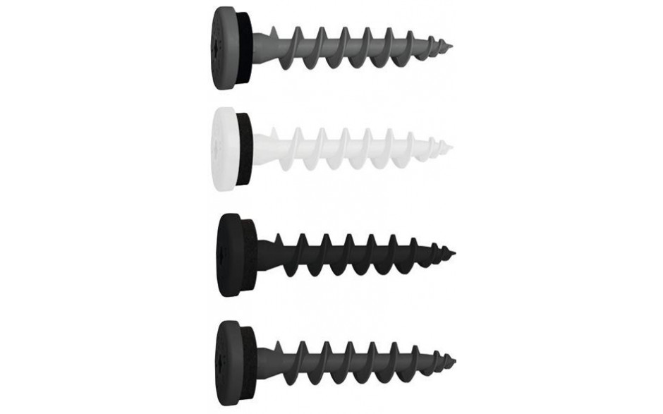 Isolierschraubdübel IPS-H - weiß RAL 9003 - Länge 55mm