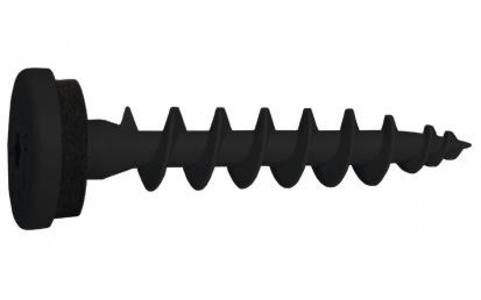 Isolierschraubdübel IPS-H - schwarz RAL 9017 - Länge 55mm