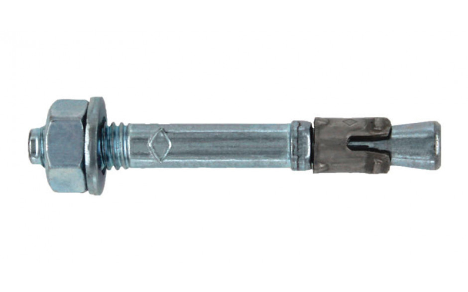 Nagelanker N - Stahl - verzinkt blau - 6-5-10/49